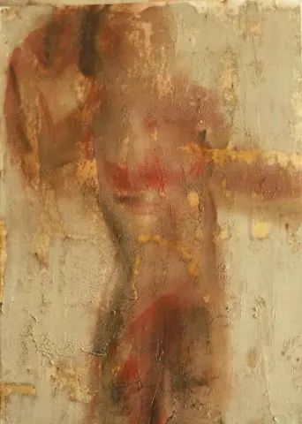 "isimsiz" eseri VEDAT ÖRS tarafından 2012 yılında 70x50 cm ölçülerinde Tuval üzeri karışık teknik tekniği ile yapılmıştır.