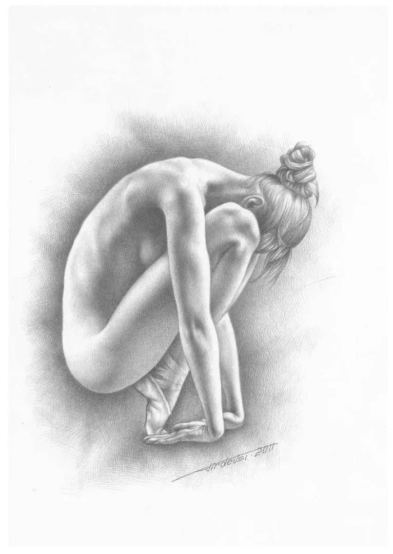 FİRDEVSİ FEYZULLAH — “isimsiz”, 2013 "isimsiz" eseri FİRDEVSİ FEYZULLAH tarafından 2013 yılında 21x30 cm ölçülerinde Karakalem tekniği ile yapılmıştır.