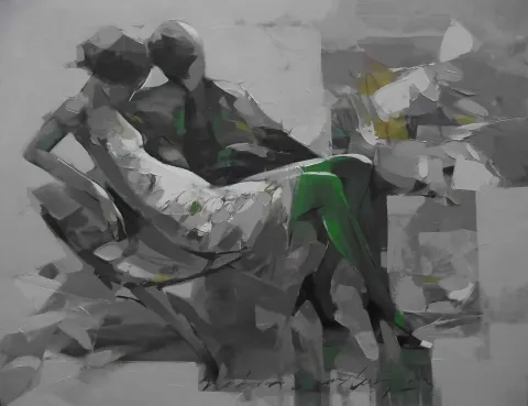 "isimsiz" eseri HAKAN ERASLAN tarafından 2013 yılında 50x65 cm ölçülerinde Tuval üzeri yağlı boya tekniği ile yapılmıştır.
