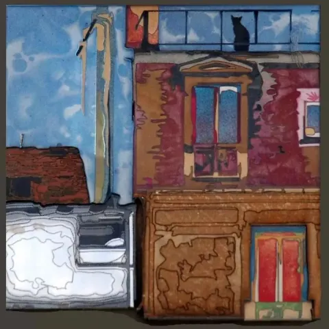 "isimsiz" eseri EMRE LÜLE tarafından 20x20 cm ölçülerinde yapılmıştır.
