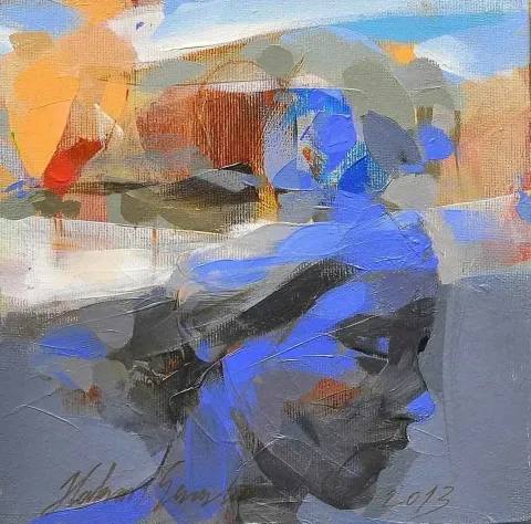"isimsiz" eseri HAKAN ERASLAN tarafından 20x20 cm ölçülerinde yapılmıştır.