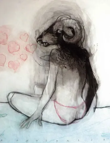 "İsimsiz" eseri ERCAN AYÇİÇEK tarafından 2014 yılında 116x89 cm ölçülerinde Tuval üzeri akrilik boya tekniği ile yapılmıştır.
