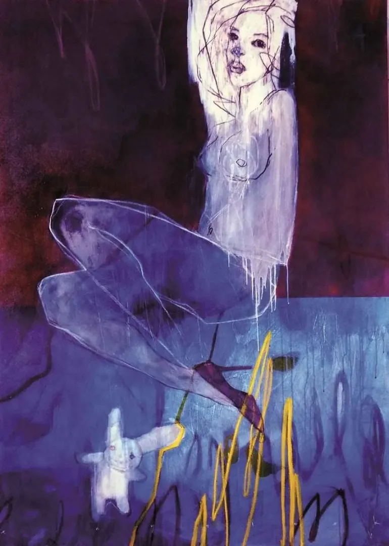 ERCAN AYÇİÇEK — “140x100”, 2014 "140x100" eseri ERCAN AYÇİÇEK tarafından 2014 yılında 80x60x9 cm ölçülerinde Tuval üzeri akrilik boya tekniği ile yapılmıştır.