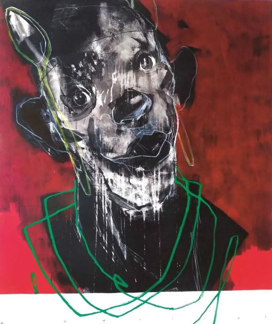 ERCAN AYÇİÇEK — “140x116”, 2014 "140x116" eseri ERCAN AYÇİÇEK tarafından 2014 yılında 80x70 cm ölçülerinde Tuval üzeri akrilik boya tekniği ile yapılmıştır.