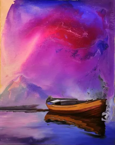 "isimsiz" eseri TURGUT AKARSU tarafından 2014 yılında 36x28 cm ölçülerinde Tuval üzeri yağlı boya tekniği ile yapılmıştır.