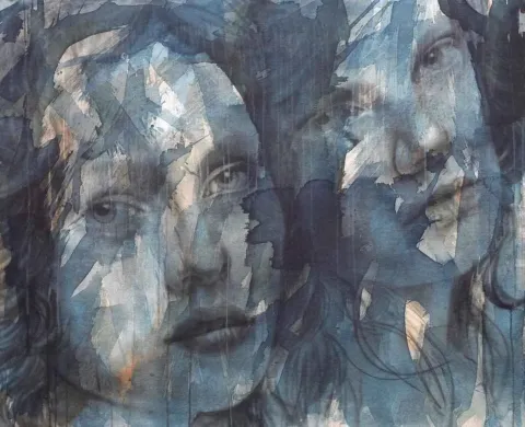 "isimsiz" eseri GÜLVELİ KAYA tarafından 2014 yılında 90x110 cm ölçülerinde Tuval üzeri akrilik ve yağlı boya tekniği ile yapılmıştır.