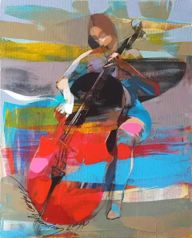"isimsiz" eseri HAKAN ERASLAN tarafından 2014 yılında 41x33 cm ölçülerinde Tuval üzeri akrilik boya tekniği ile yapılmıştır.