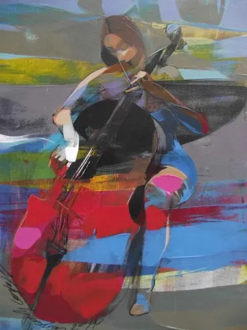 "isimsiz" eseri HAKAN ERASLAN tarafından 2014 yılında 41x33 cm ölçülerinde Tuval üzeri akrilik boya tekniği ile yapılmıştır.