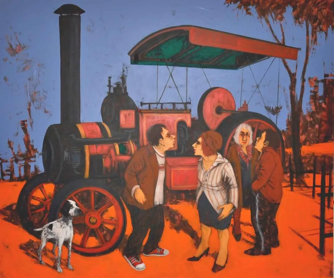 ORHAN UMUT — “Hayat bilgisi”, 2010 "Hayat bilgisi" eseri ORHAN UMUT tarafından 2010 yılında 170x200 cm ölçülerinde Tuval üzeri akrilik boya tekniği ile yapılmıştır.