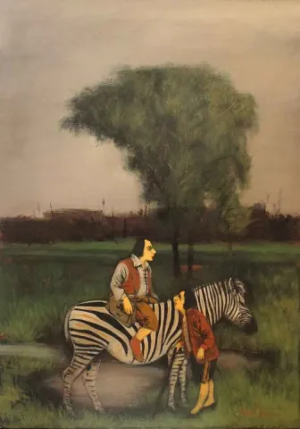 "isimsiz" eseri ORHAN UMUT tarafından 2013 yılında 100x70 cm ölçülerinde Tuval üzeri akrilik boya tekniği ile yapılmıştır.