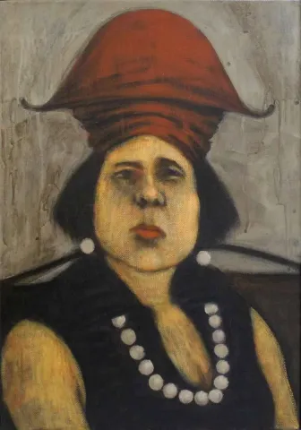 "isimsiz" eseri ORHAN UMUT tarafından 2012 yılında 50x35 cm ölçülerinde Tuval üzeri akrilik boya tekniği ile yapılmıştır.