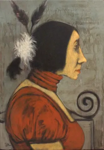 "isimsiz" eseri ORHAN UMUT tarafından 2012 yılında 50x35 cm ölçülerinde Tuval üzeri akrilik boya tekniği ile yapılmıştır.