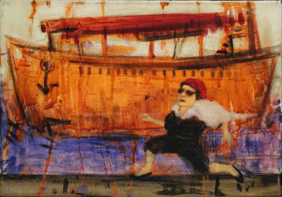 ORHAN UMUT — “isimsiz” "isimsiz" eseri ORHAN UMUT tarafından 25x35 cm ölçülerinde Tuval üzeri akrilik boya tekniği ile yapılmıştır.