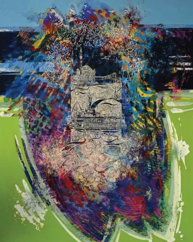 "Önermeler" eseri ENGİN KORKMAZ tarafından 2014 yılında 100x80 cm ölçülerinde Tuval üzeri yağlı boya tekniği ile yapılmıştır.