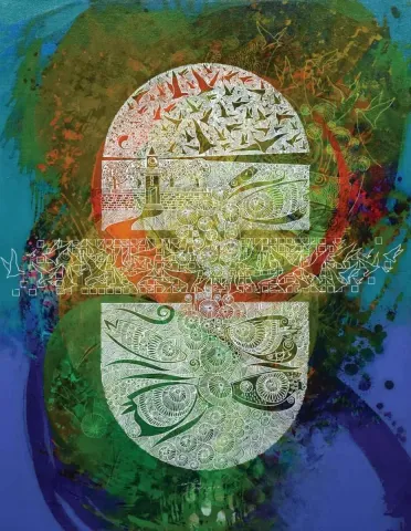 Bu eser ENGİN KORKMAZ tarafından 2015 yılında 80x60 cm ölçülerinde Tuval üzeri akrilik boya tekniği ile yapılmıştır.