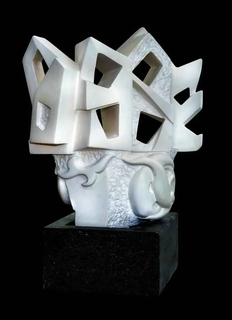 ÇIDAM MELEK — “Rumi-III” "Rumi-III" eseri ÇIDAM MELEK tarafından 65x40x40 cm ölçülerinde Antalya Limra tekniği ile yapılmıştır.