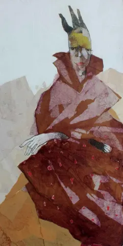 "Arkana Yaslan ve Bana Bak" eseri ERCAN AYÇİÇEK tarafından 2015 yılında 70x35 cm ölçülerinde Tuval üzeri akrilik boya tekniği ile yapılmıştır.