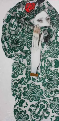 "Dördüncü" eseri ERCAN AYÇİÇEK tarafından 2015 yılında 70x35 cm ölçülerinde Tuval üzeri akrilik boya tekniği ile yapılmıştır.