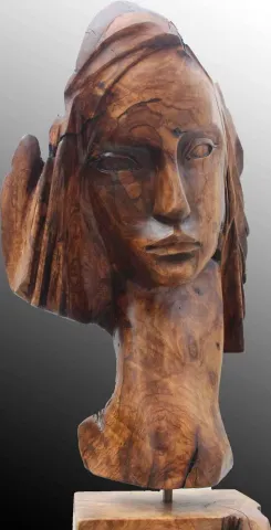 "Afrodit" eseri HAKAN ERASLAN tarafından 64x60 cm ölçülerinde yapılmıştır.