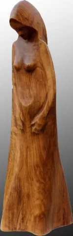 "Ağıt" eseri HAKAN ERASLAN tarafından 2015 yılında 65x14x18 cm ölçülerinde Ahşap tekniği ile yapılmıştır.
