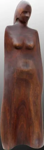 "Bekleyiş" eseri HAKAN ERASLAN tarafından 2015 yılında 70x12x21 cm ölçülerinde Ahşap tekniği ile yapılmıştır.
