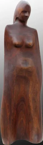 "Bekleyiş" eseri HAKAN ERASLAN tarafından 2015 yılında 70x12x21 cm ölçülerinde Ahşap tekniği ile yapılmıştır.