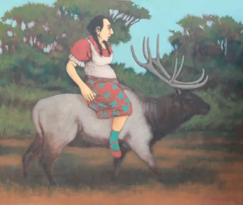 "İsimsiz" eseri ORHAN UMUT tarafından 2015 yılında 126x150 cm ölçülerinde Tuval üzeri akrilik boya tekniği ile yapılmıştır.