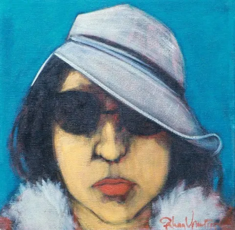 "İsimsiz" eseri ORHAN UMUT tarafından 2015 yılında 20x20 cm ölçülerinde Tuval üzeri akrilik boya tekniği ile yapılmıştır.