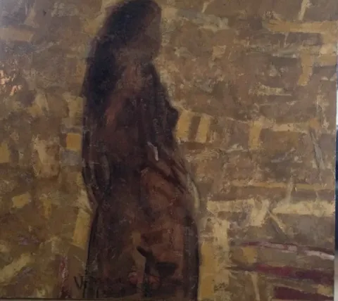 "İsimsiz" eseri VEDAT ÖRS tarafından 135x150 cm ölçülerinde Tuval üzeri karışık teknik tekniği ile yapılmıştır.