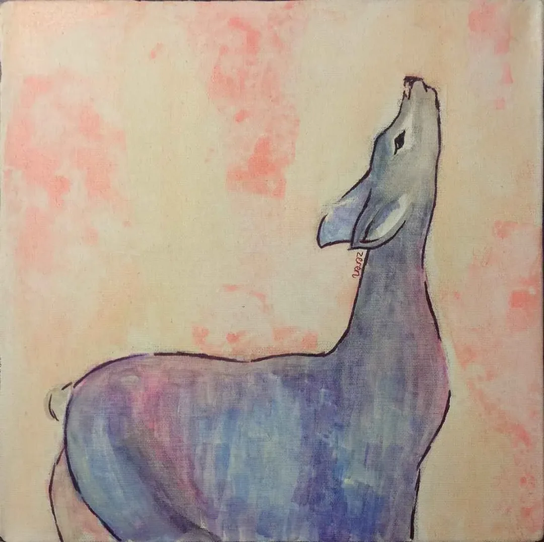 ZEREN SU KONUKSAY — “isimsiz”, 2015 "isimsiz" eseri ZEREN SU KONUKSAY tarafından 2015 yılında 25x25 cm ölçülerinde Tuval üzeri akrilik boya tekniği ile yapılmıştır.