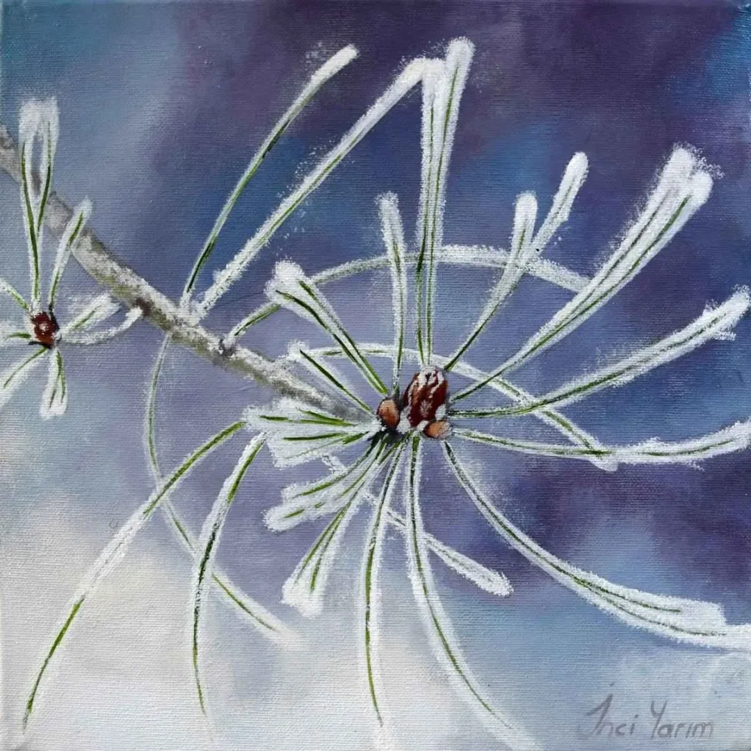 İNCİ YARIM — “isimsiz”, 2015 "isimsiz" eseri İNCİ YARIM tarafından 2015 yılında 25x25 cm ölçülerinde Tuval üzeri yağlı boya tekniği ile yapılmıştır.