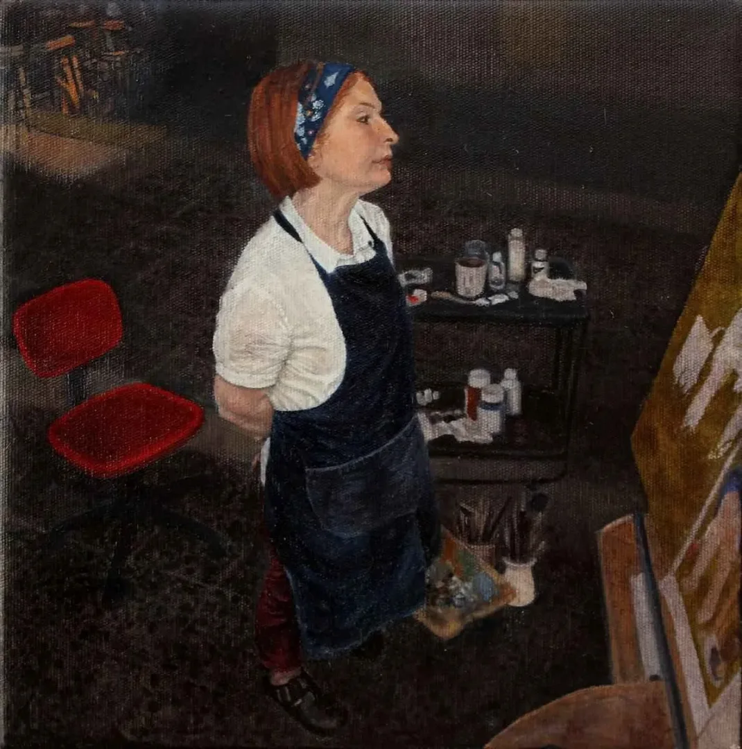 MERYEM UZUNOĞLU — “isimsiz”, 2015 "isimsiz" eseri MERYEM UZUNOĞLU tarafından 2015 yılında 25x25 cm ölçülerinde Tuval üzeri yağlı boya tekniği ile yapılmıştır.