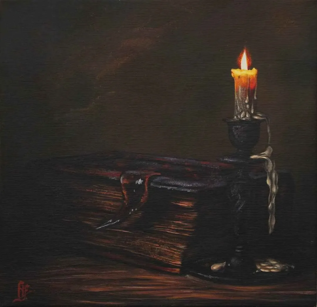 HÜSEYİN FEYZULLAH — “isimsiz”, 2015 "isimsiz" eseri HÜSEYİN FEYZULLAH tarafından 2015 yılında 25x25 cm ölçülerinde Tuval üzeri yağlı boya tekniği ile yapılmıştır.