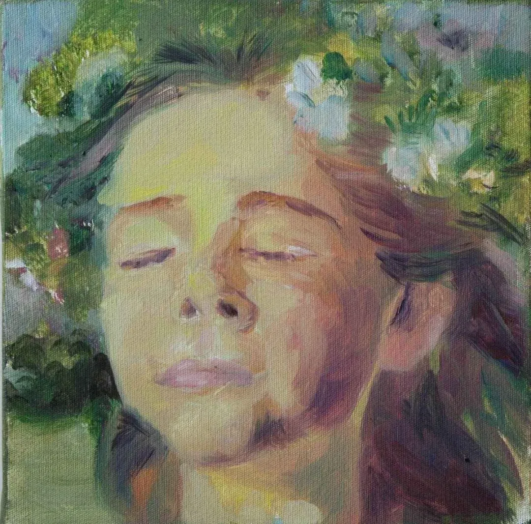 NİL KÖKEN — “isimsiz”, 2015 "isimsiz" eseri NİL KÖKEN tarafından 2015 yılında 25x25 cm ölçülerinde Tuval üzeri yağlı boya tekniği ile yapılmıştır.