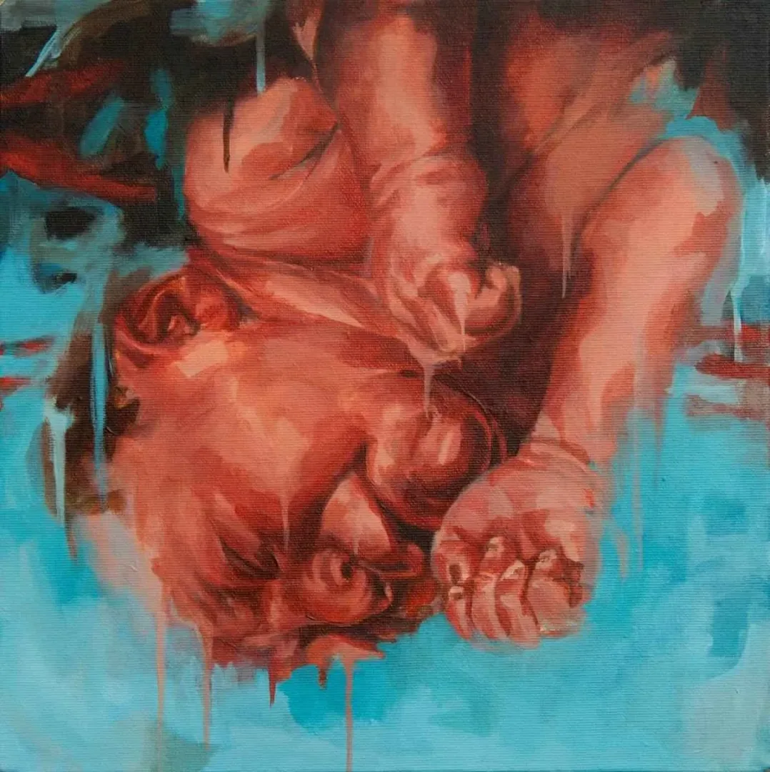 ONUR KARAALİOĞLU — “isimsiz”, 2015 "isimsiz" eseri ONUR KARAALİOĞLU tarafından 2015 yılında 25x25 cm ölçülerinde Tuval üzeri akrilik boya tekniği ile yapılmıştır.