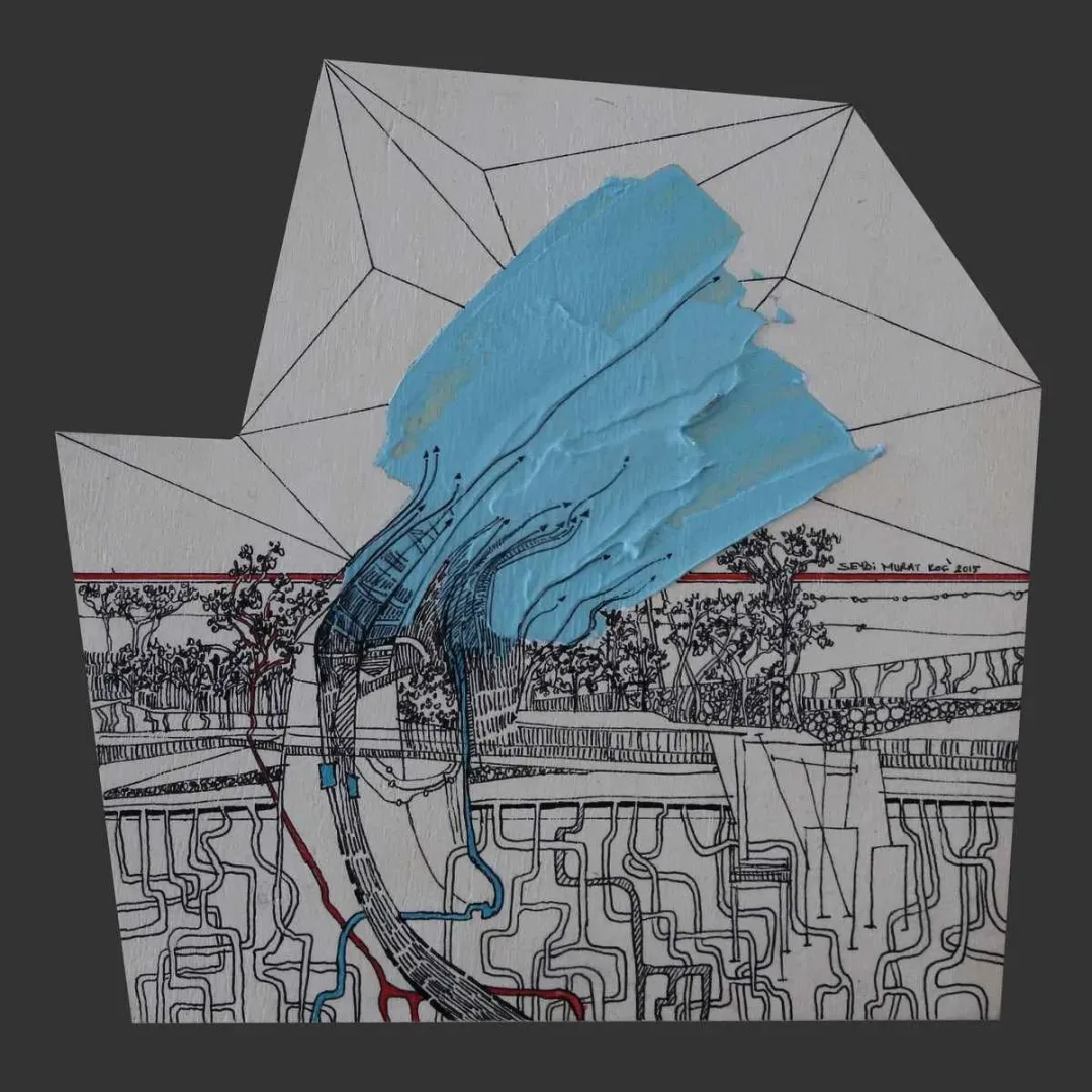 SEYDİ MURAT KOÇ — “isimsiz”, 2015 "isimsiz" eseri SEYDİ MURAT KOÇ tarafından 2015 yılında 25x25 cm ölçülerinde Karışık teknik tekniği ile yapılmıştır.