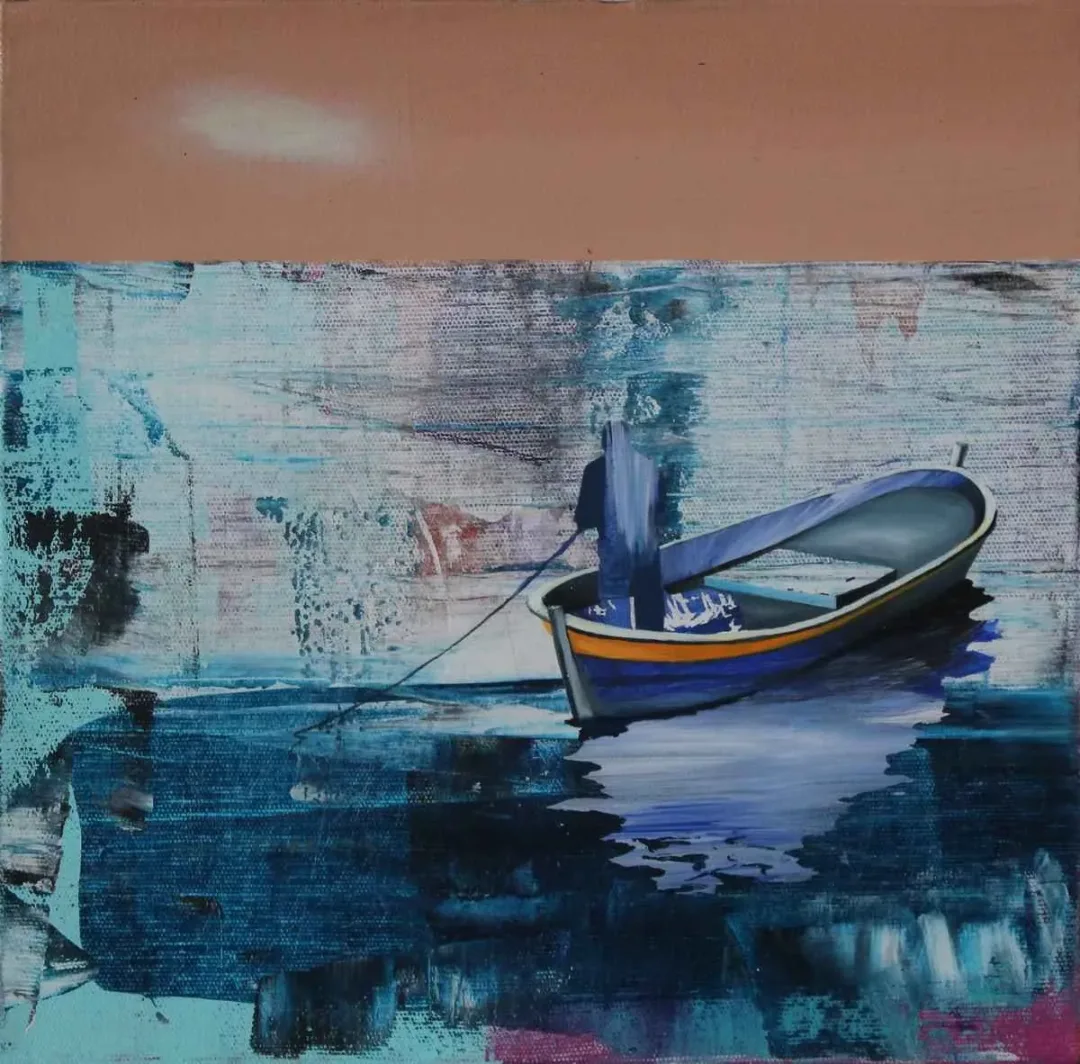 ÜMİT TÜRK — “isimsiz”, 2015 "isimsiz" eseri ÜMİT TÜRK tarafından 2015 yılında 25x25 cm ölçülerinde Tuval üzeri akrilik boya tekniği ile yapılmıştır.