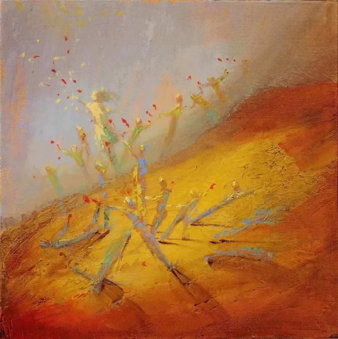 YUSUF ŞENGÜR — “isimsiz”, 2015 "isimsiz" eseri YUSUF ŞENGÜR tarafından 2015 yılında 25x25 cm ölçülerinde Tuval üzeri yağlı boya tekniği ile yapılmıştır.