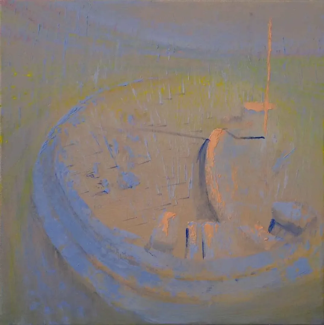 YUSUF ŞENGÜR — “isimsiz”, 2015 "isimsiz" eseri YUSUF ŞENGÜR tarafından 2015 yılında 25x25 cm ölçülerinde Tuval üzeri yağlı boya tekniği ile yapılmıştır.