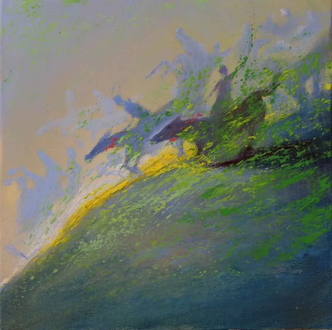 YUSUF ŞENGÜR — “isimsiz”, 2015 "isimsiz" eseri YUSUF ŞENGÜR tarafından 2015 yılında 25x25 cm ölçülerinde Tuval üzeri yağlı boya tekniği ile yapılmıştır.