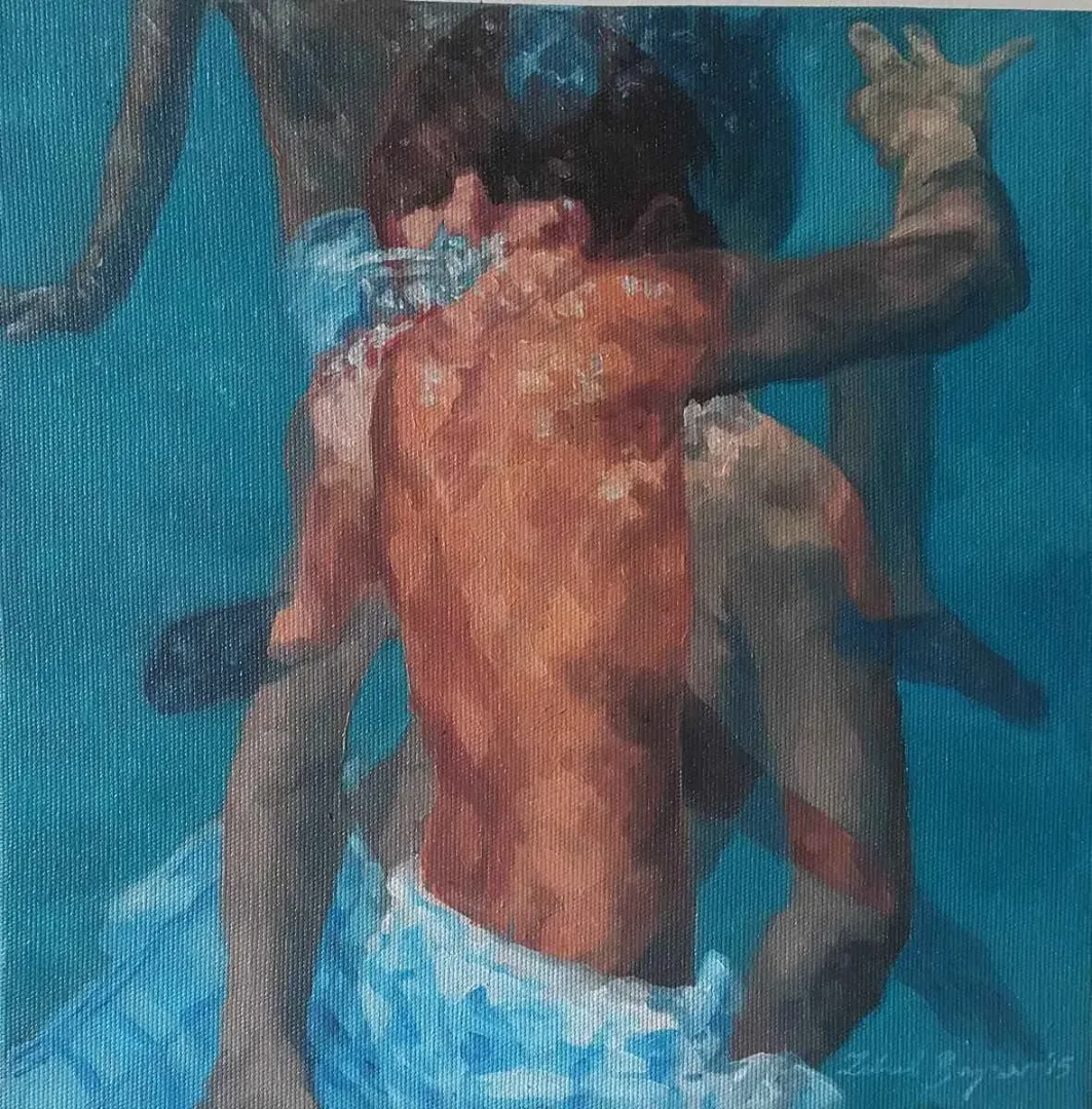 ZUHAL BAYSAR — “isimsiz”, 2015 "isimsiz" eseri ZUHAL BAYSAR tarafından 2015 yılında 25x25 cm ölçülerinde Tuval üzeri yağlı boya tekniği ile yapılmıştır.