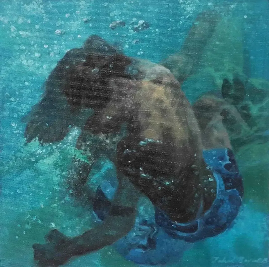 ZUHAL BAYSAR — “isimsiz”, 2015 "isimsiz" eseri ZUHAL BAYSAR tarafından 2015 yılında 25x25 cm ölçülerinde Tuval üzeri yağlı boya tekniği ile yapılmıştır.