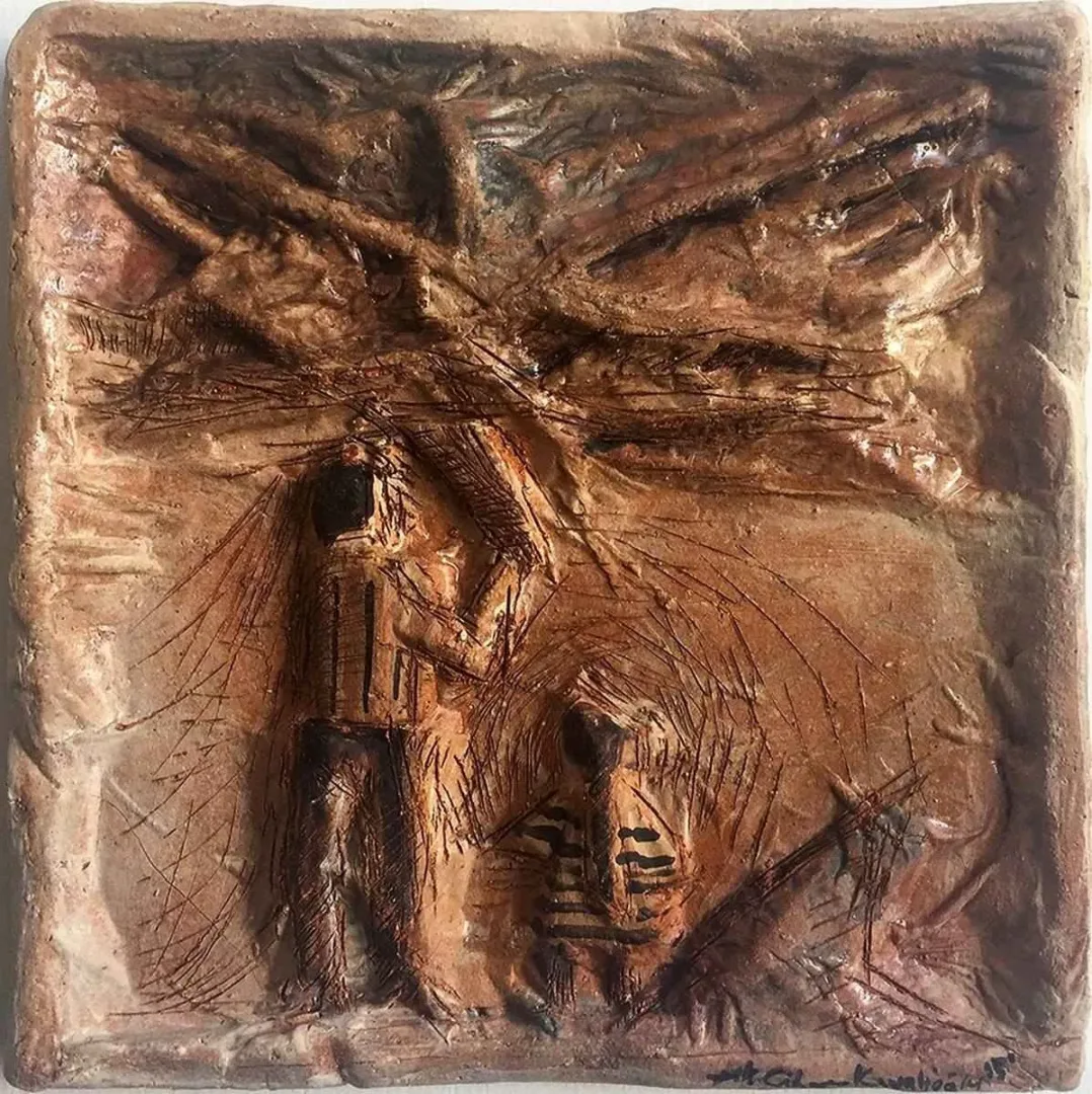ALİ CİHAN KAYALIOĞLU — “isimsiz”, 2015 "isimsiz" eseri ALİ CİHAN KAYALIOĞLU tarafından 2015 yılında 25x25 cm ölçülerinde Seramik tekniği ile yapılmıştır.