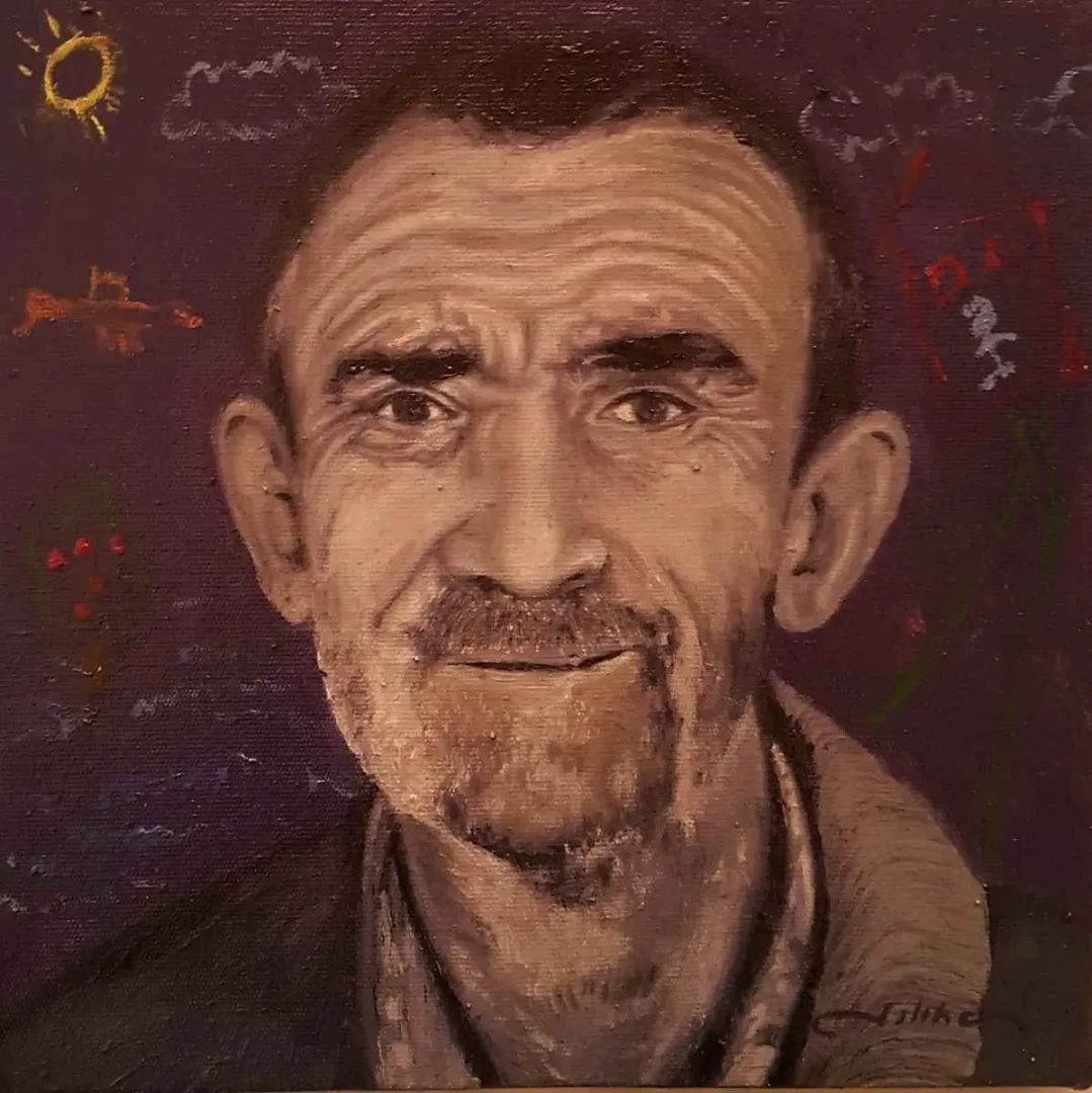 ASLIHAN İPEK — “Adım Özgürlük”, 2015 "Adım Özgürlük" eseri ASLIHAN İPEK tarafından 2015 yılında 25x25 cm ölçülerinde Tuval üzeri yağlı boya tekniği ile yapılmıştır.