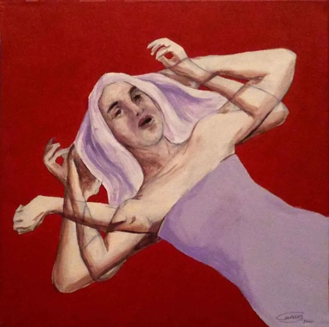 CANSIN ÖZTÜRK — “Arınma”, 2015 "Arınma" eseri CANSIN ÖZTÜRK tarafından 2015 yılında 25x25 cm ölçülerinde Tuval üzeri yağlı boya tekniği ile yapılmıştır.