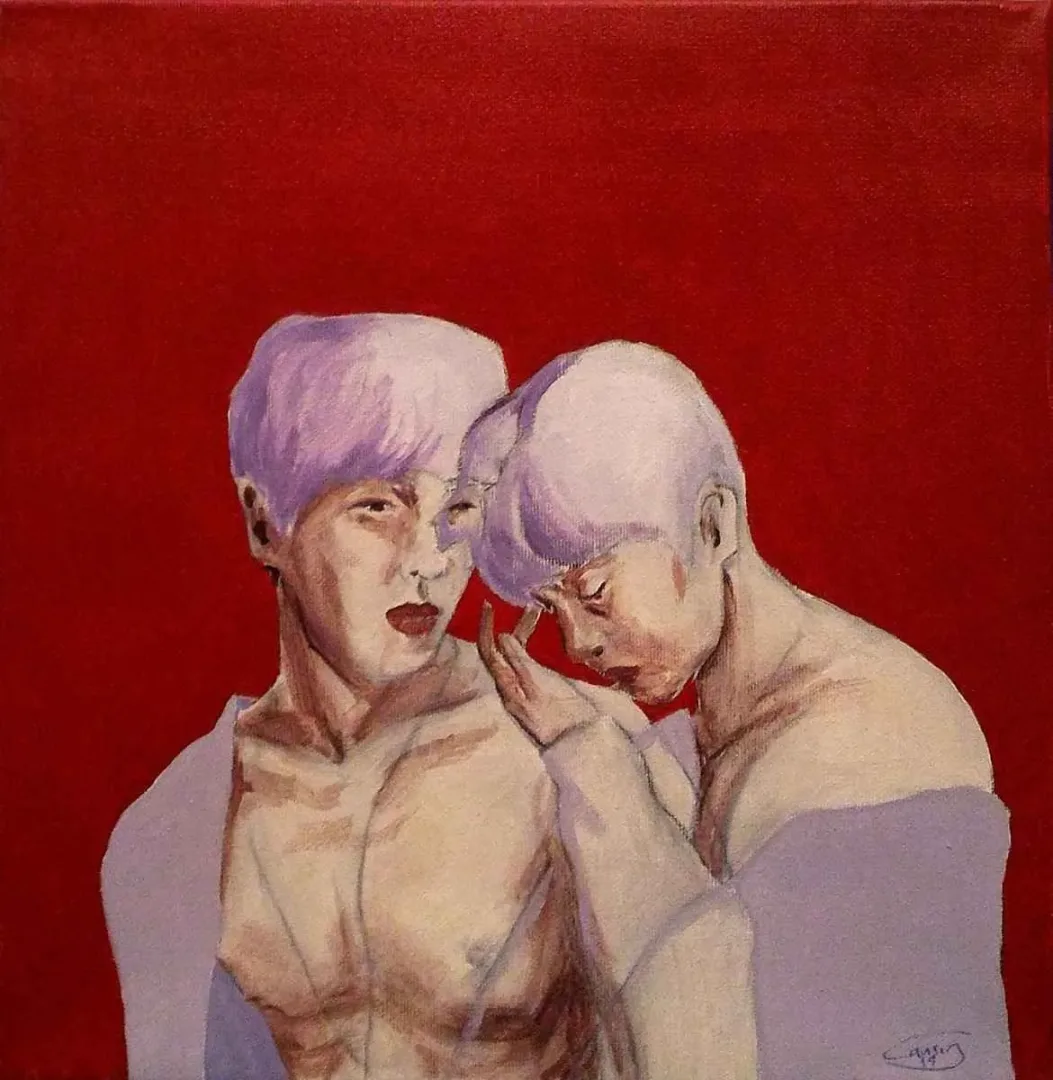 CANSIN ÖZTÜRK — “Arınma”, 2015 "Arınma" eseri CANSIN ÖZTÜRK tarafından 2015 yılında 25x25 cm ölçülerinde Tuval üzeri yağlı boya tekniği ile yapılmıştır.