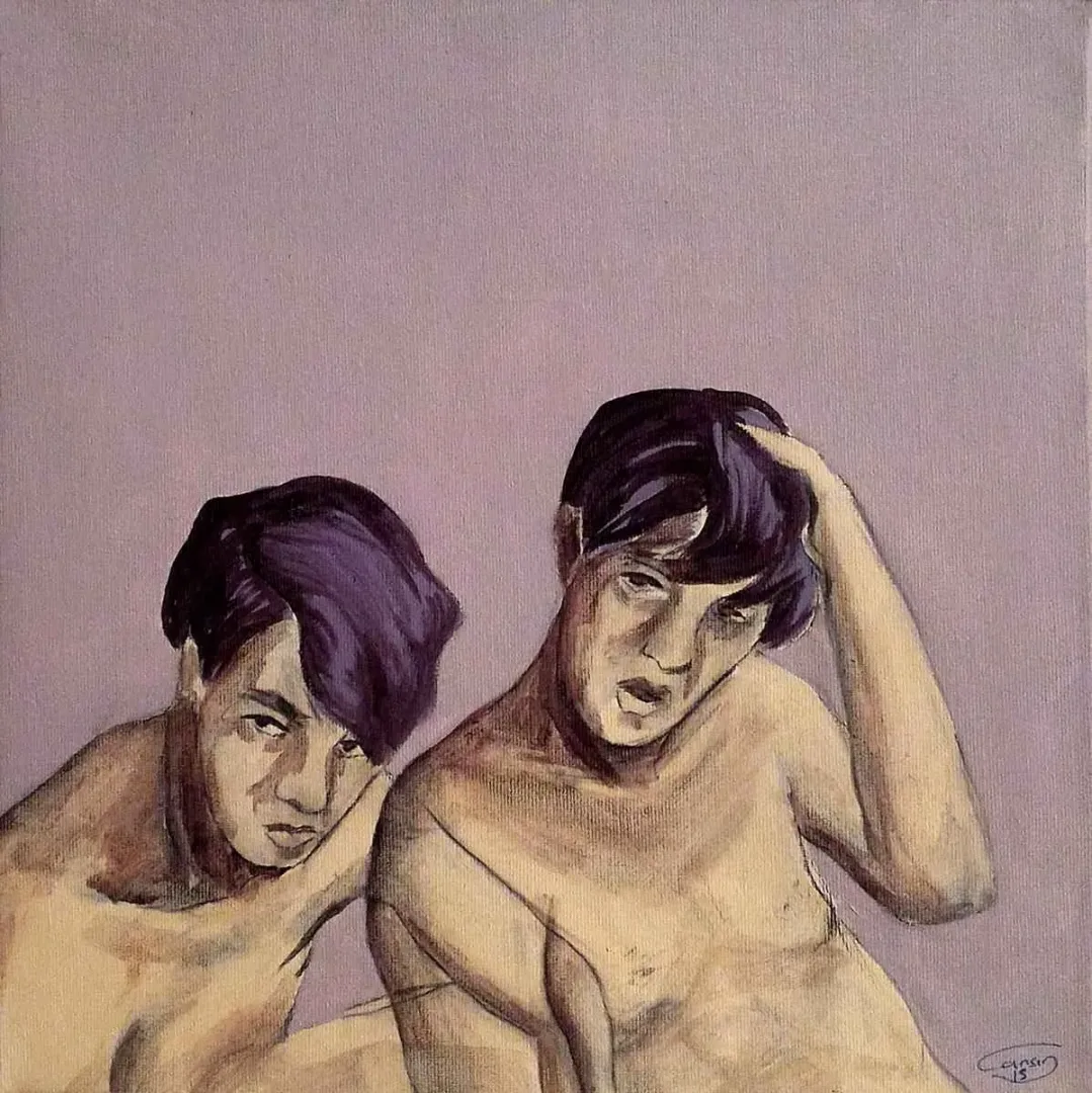 CANSIN ÖZTÜRK — “Arınma”, 2015 "Arınma" eseri CANSIN ÖZTÜRK tarafından 2015 yılında 25x25 cm ölçülerinde Tuval üzeri yağlı boya tekniği ile yapılmıştır.