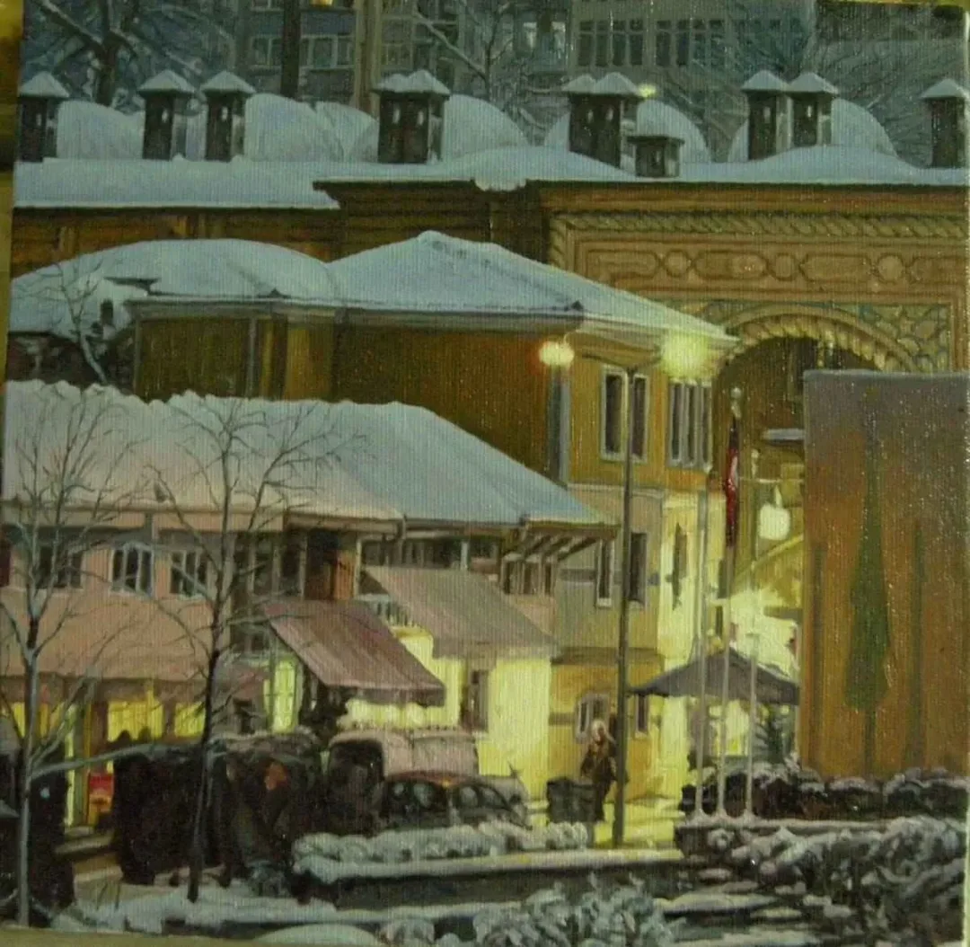 BEŞİR SARPÇA — “isimsiz”, 2015 "isimsiz" eseri BEŞİR SARPÇA tarafından 2015 yılında 25x25 cm ölçülerinde Tuval üzeri yağlı boya tekniği ile yapılmıştır.