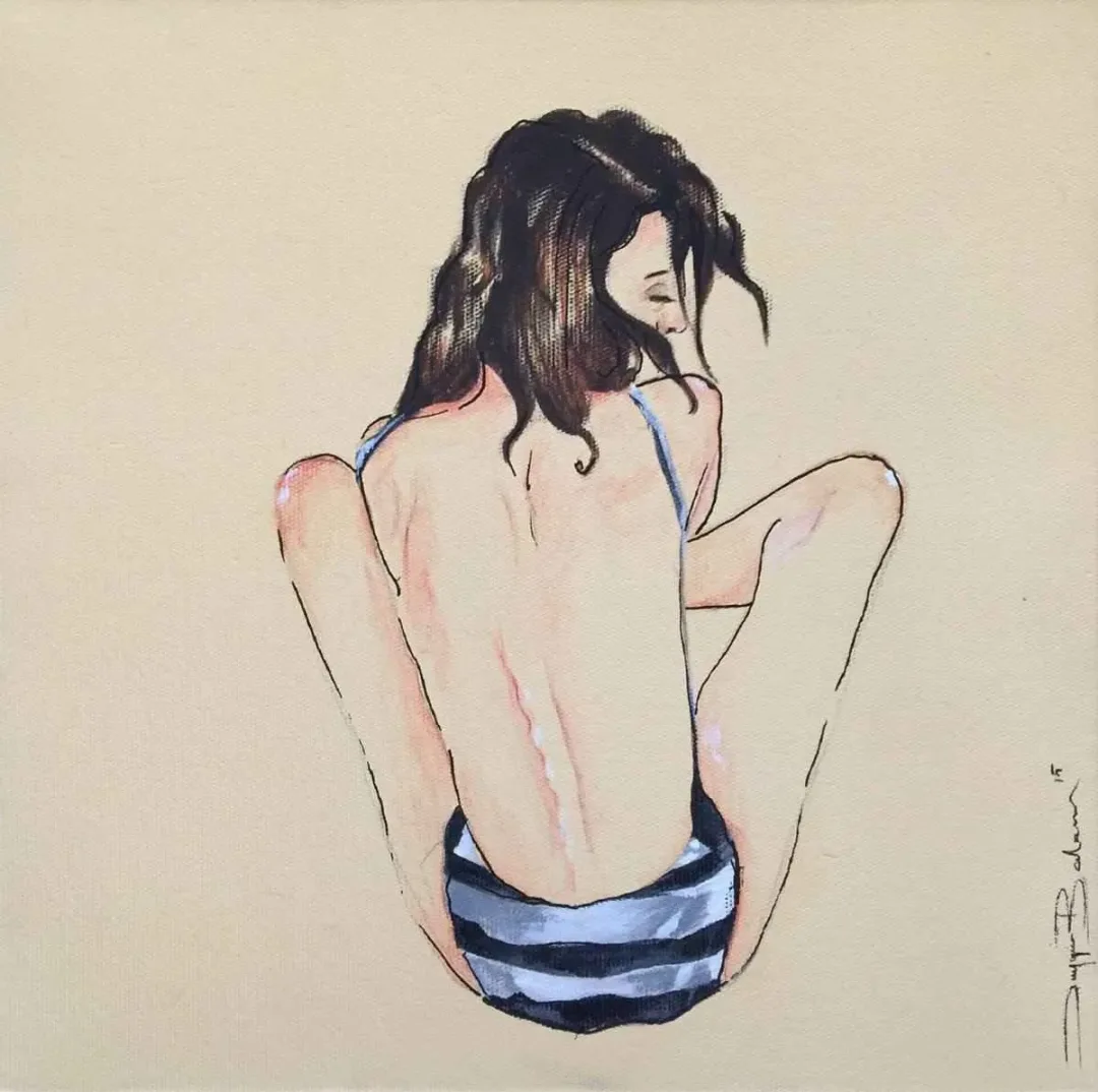 DUYGU BALCI KÜPELİ — “isimsiz”, 2015 "isimsiz" eseri DUYGU BALCI KÜPELİ tarafından 2015 yılında 25x25 cm ölçülerinde Tuval üzeri yağlı boya tekniği ile yapılmıştır.