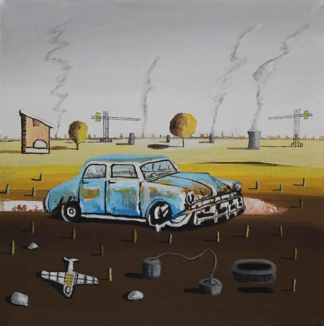 HAKAN ADA — “isimsiz”, 2015 "isimsiz" eseri HAKAN ADA tarafından 2015 yılında 25x25 cm ölçülerinde Tuval üzeri akrilik boya tekniği ile yapılmıştır.